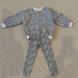 Zara Kids' ANIMAL PRINT SWEATSHIRT & LEGGINGS, Size 5